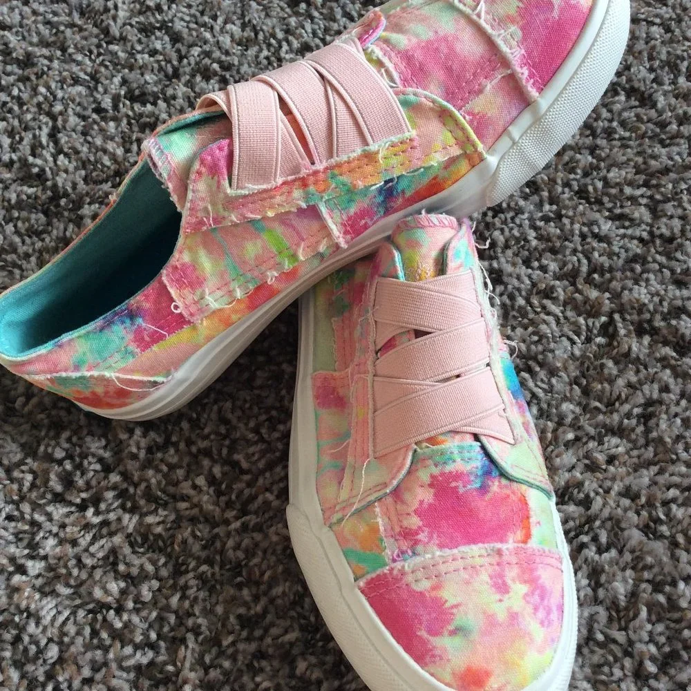 Blowfish Borell Floral Womens Shoes Slip Ons Sneakers Canvas Sz 6.5 - Picture 7 of 10